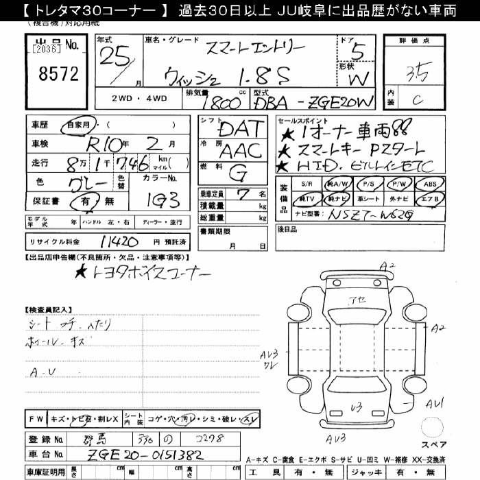 TOYOTA WISH