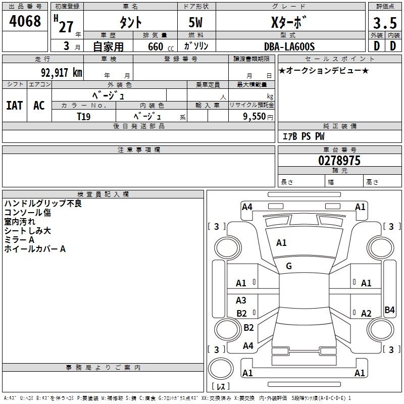 DAIHATSU TANTO