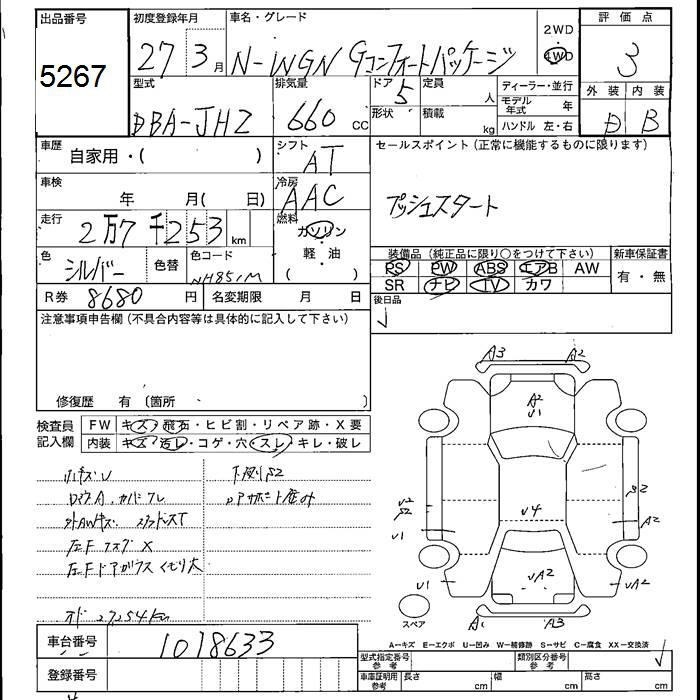 HONDA N-WGN