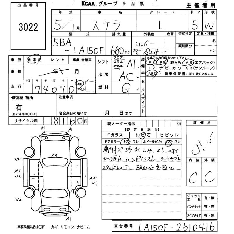 SUBARU STELLA