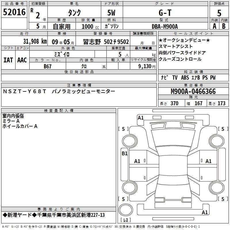 TOYOTA TANK