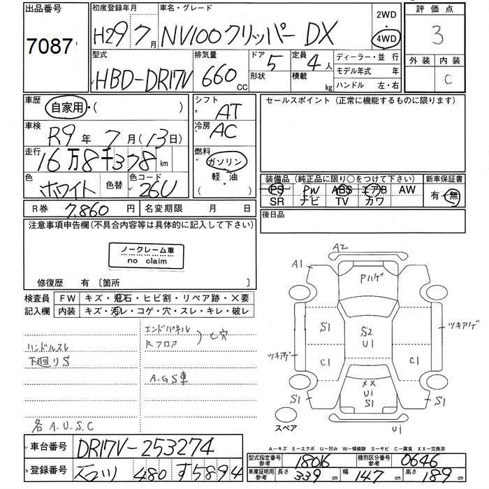 NISSAN NV100 CLIPPER