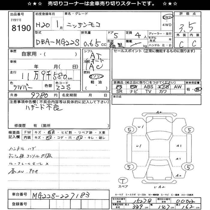 NISSAN MOCO