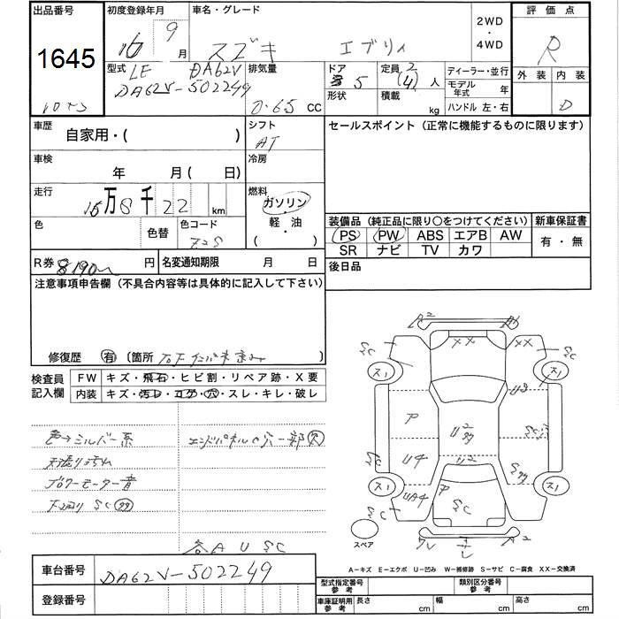 SUZUKI EVERY