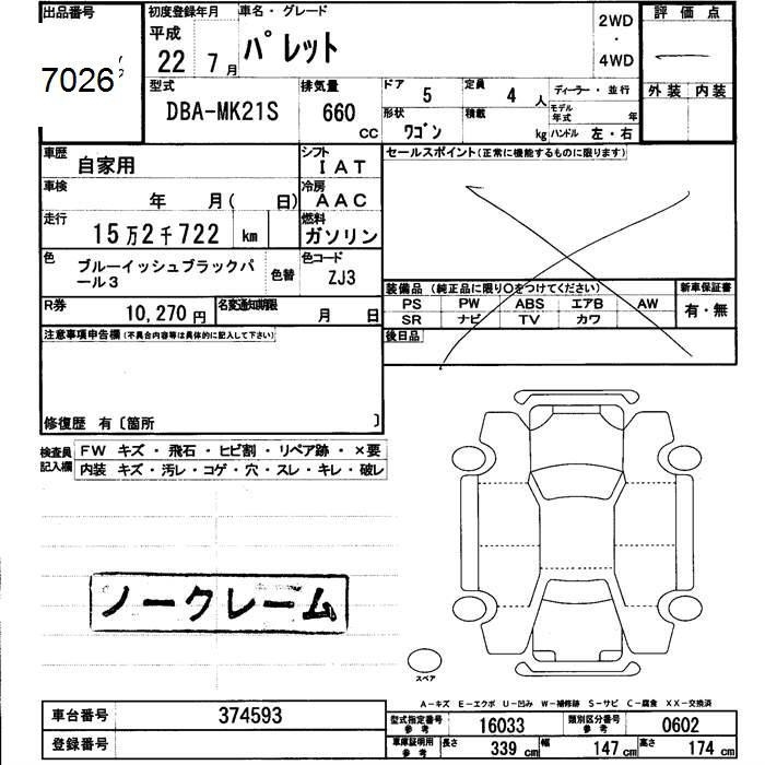 SUZUKI PALETTE