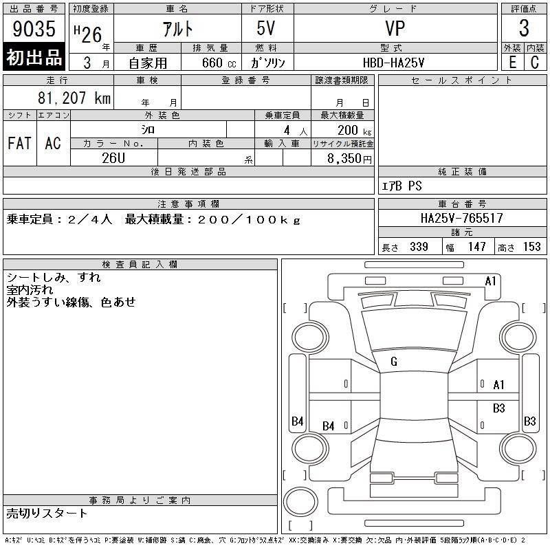 SUZUKI ALTO
