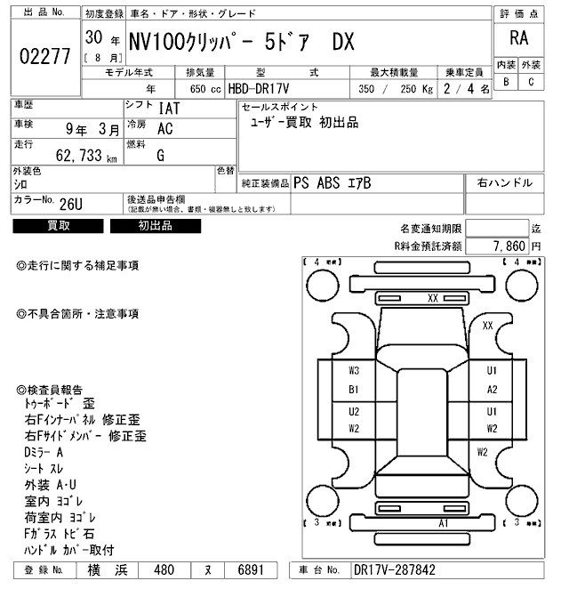 NISSAN NV100 CLIPPER