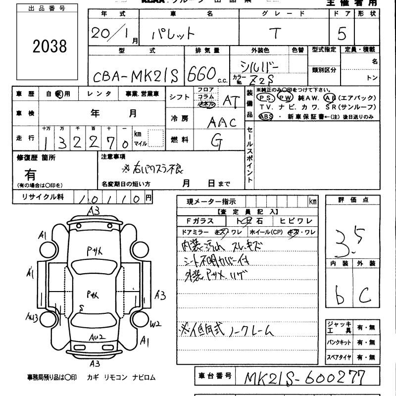 SUZUKI PALETTE