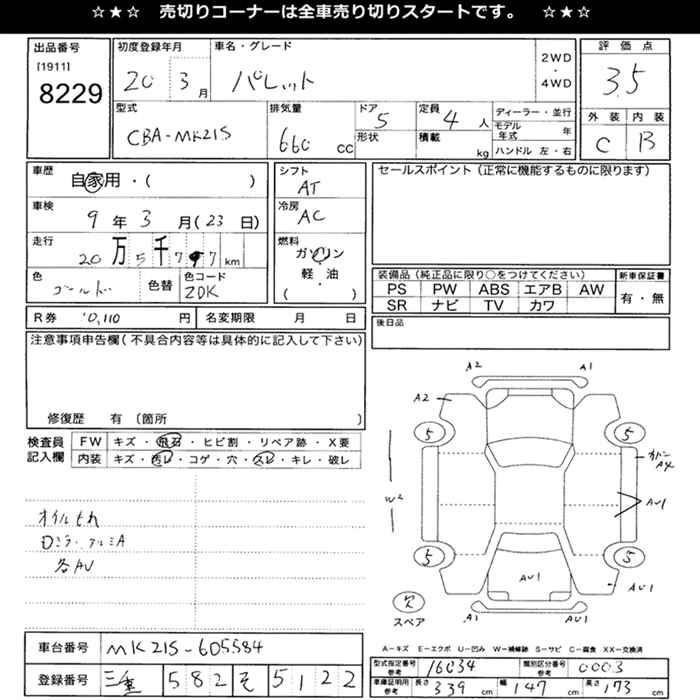 SUZUKI PALETTE