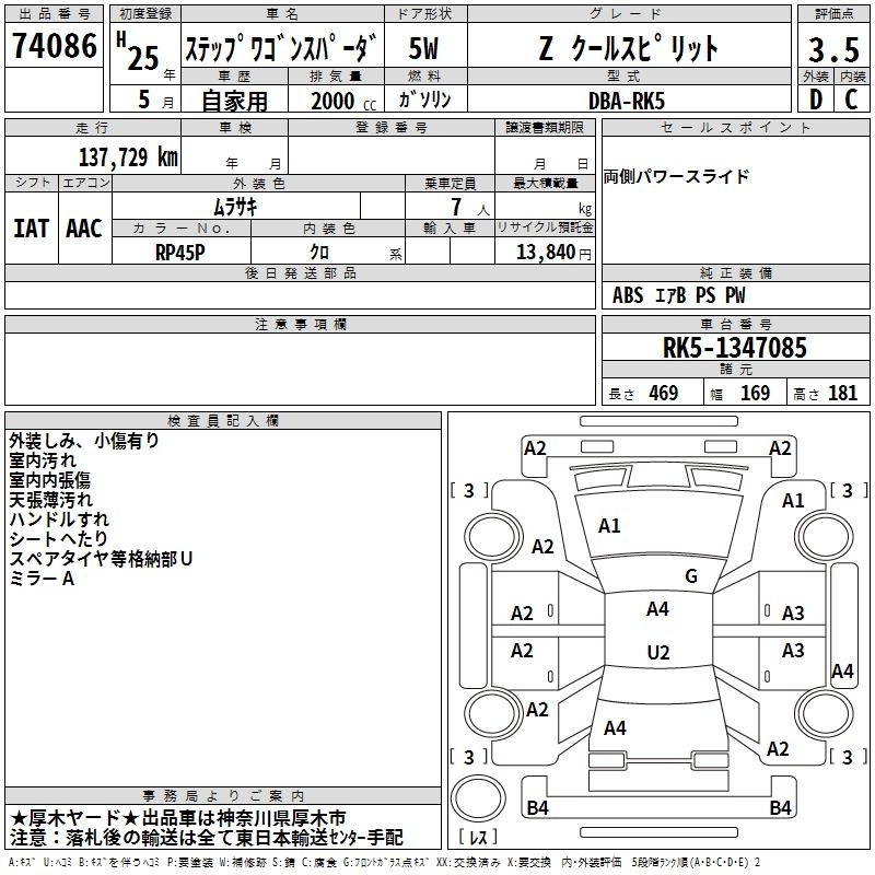 HONDA STEPWGN