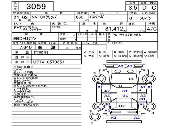 NISSAN NV100 CLIPPER