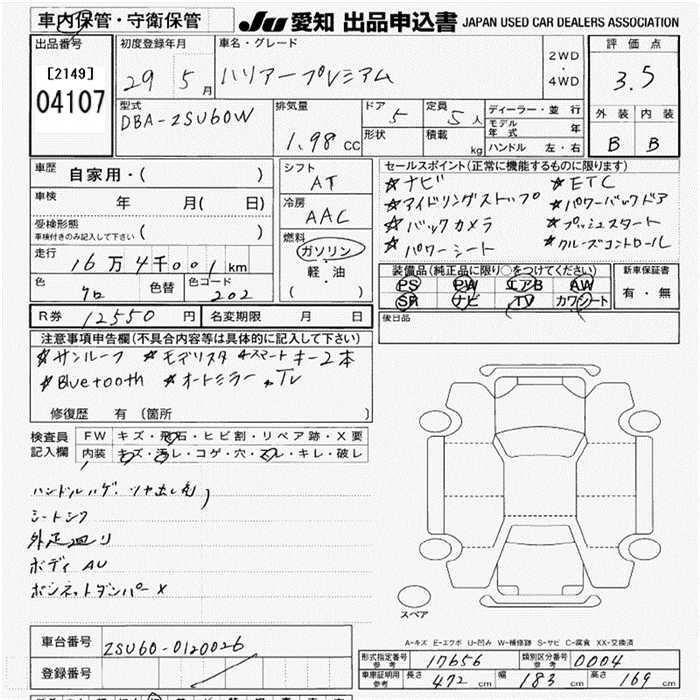 TOYOTA HARRIER