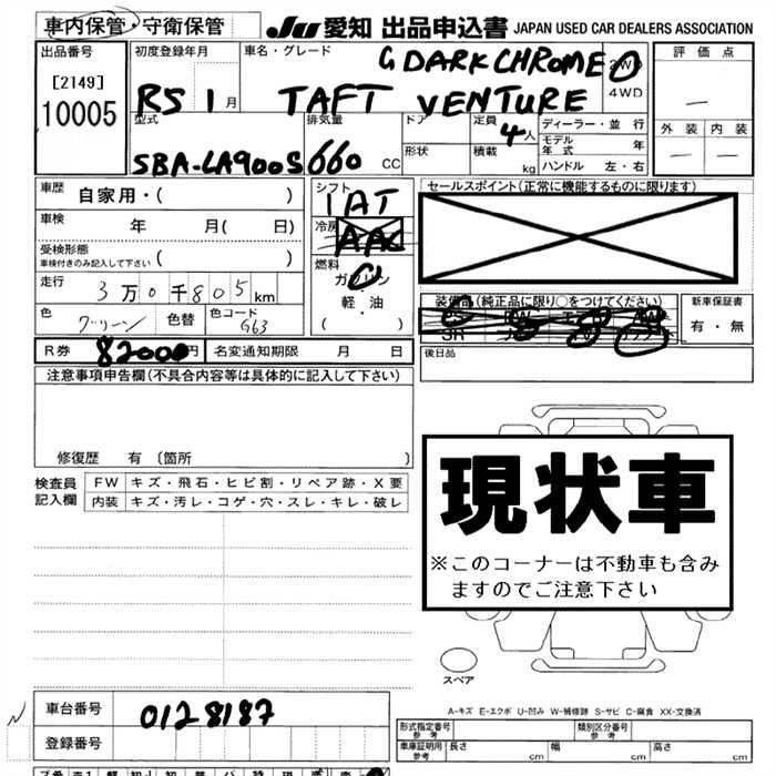 DAIHATSU TAFT