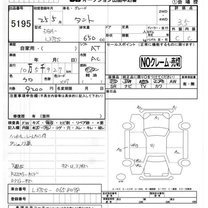 DAIHATSU TANTO