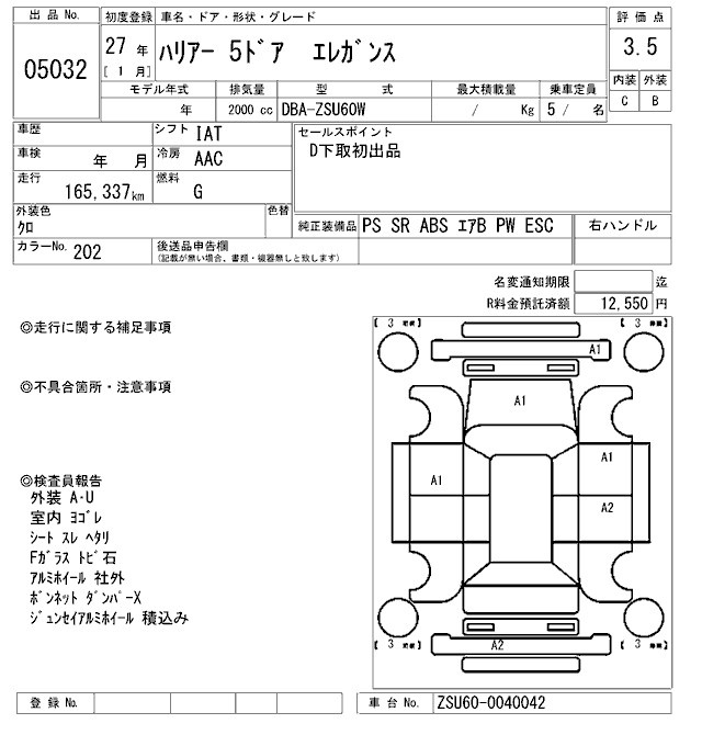 TOYOTA HARRIER