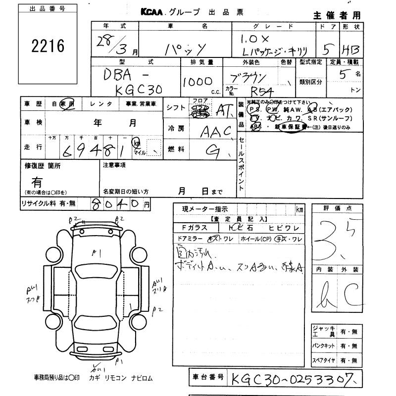 TOYOTA PASSO