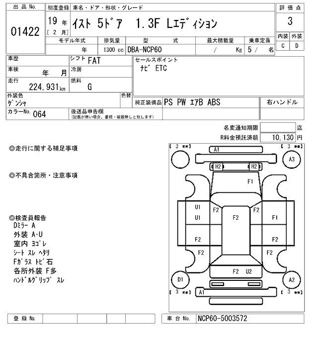 TOYOTA IST