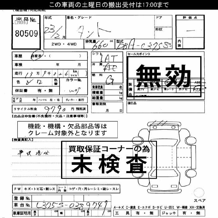 DAIHATSU TANTO