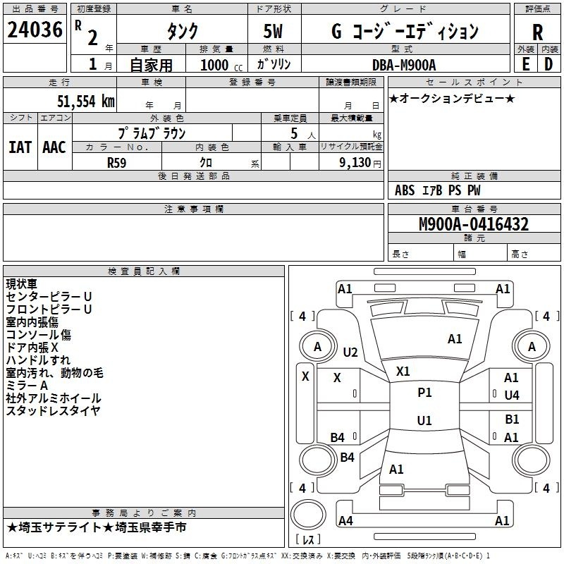 TOYOTA TANK