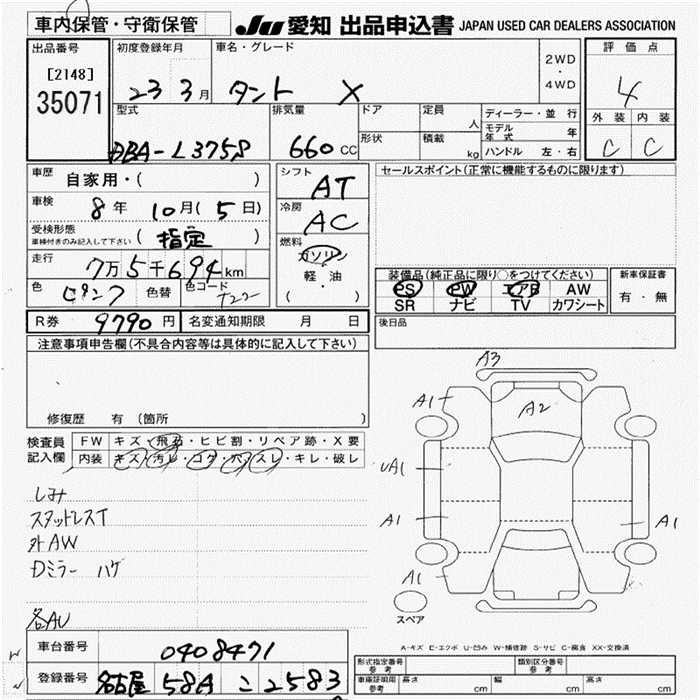 DAIHATSU TANTO