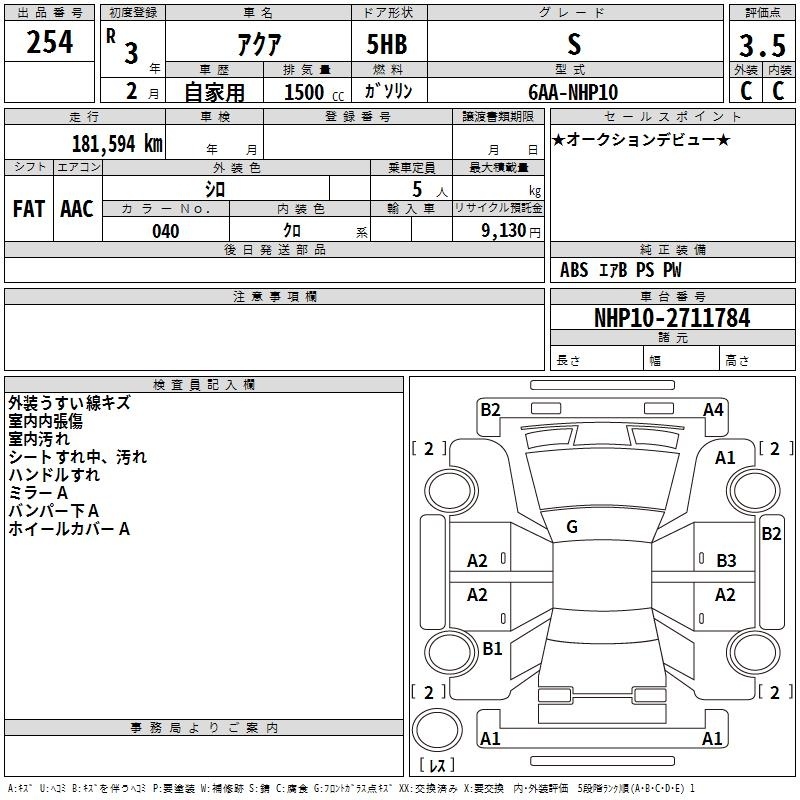 TOYOTA AQUA
