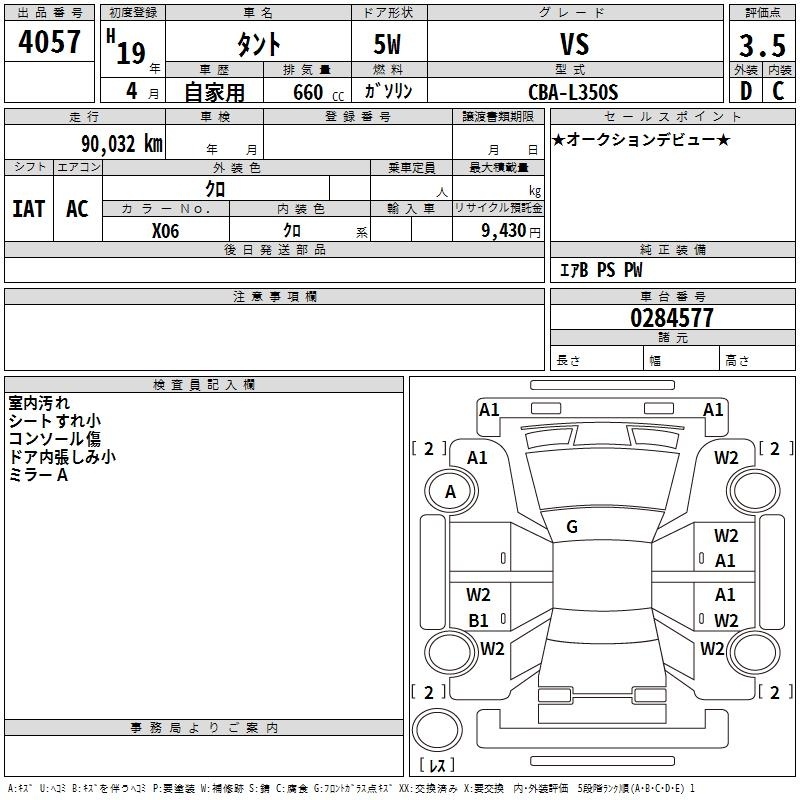 DAIHATSU TANTO