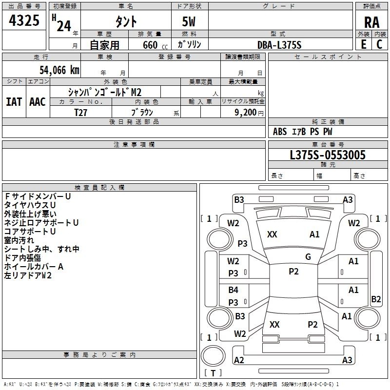 DAIHATSU TANTO