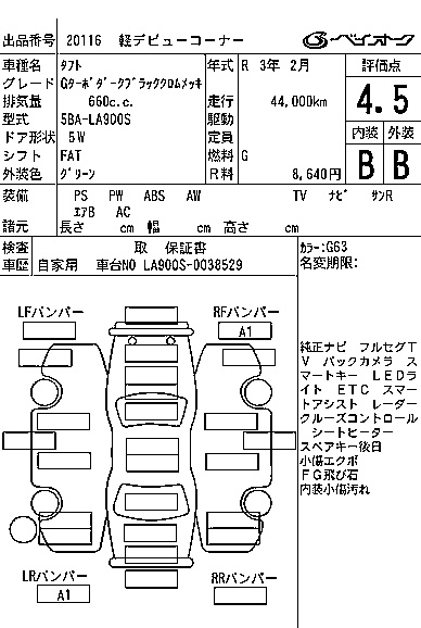 DAIHATSU TAFT