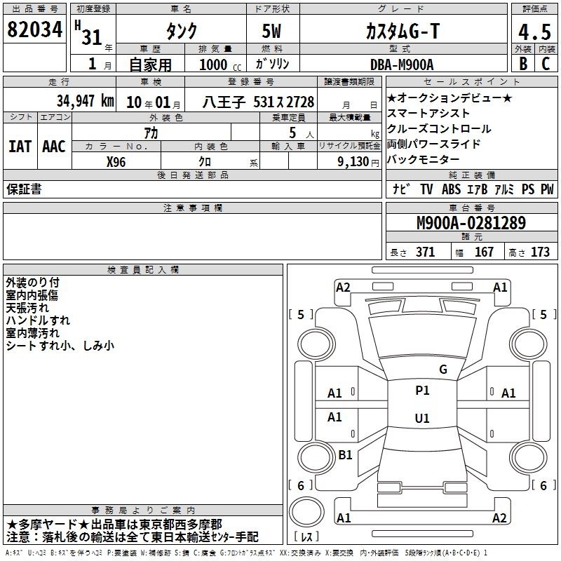 TOYOTA TANK