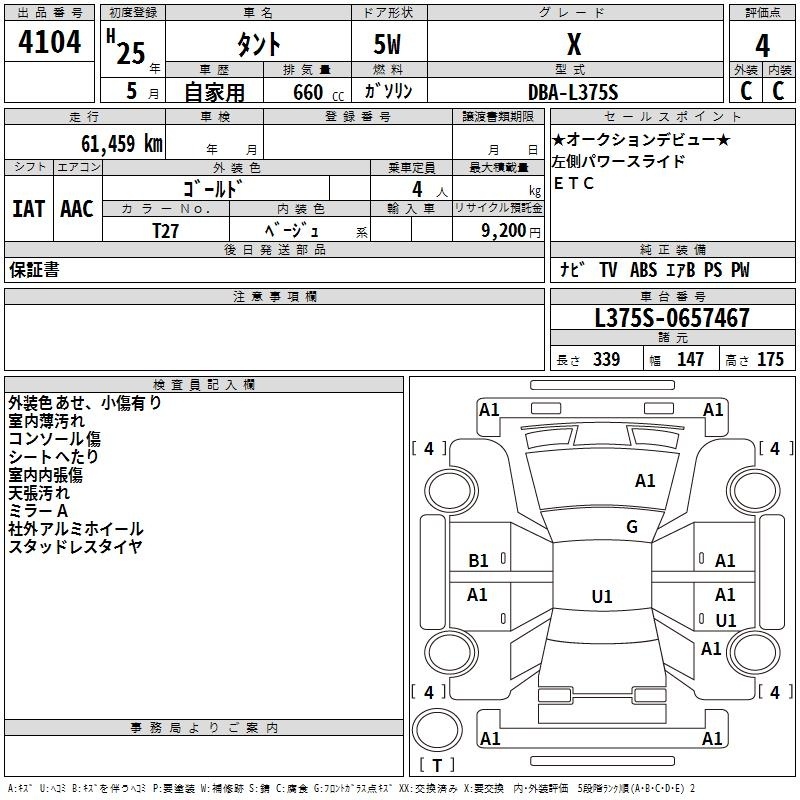 DAIHATSU TANTO