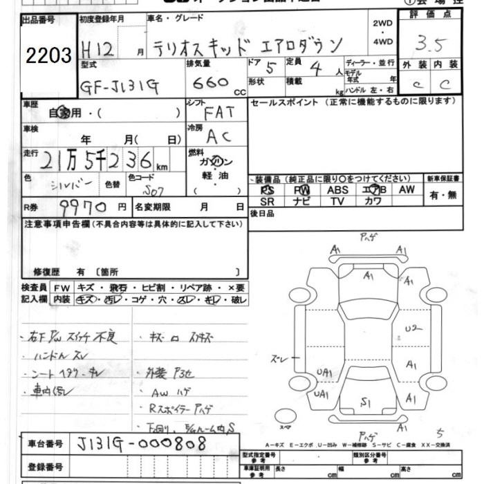 DAIHATSU TERIOS KID