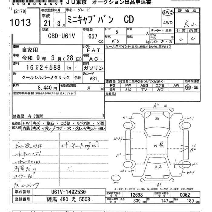 MITSUBISHI MINICAB