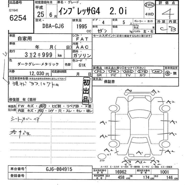 SUBARU IMPREZA