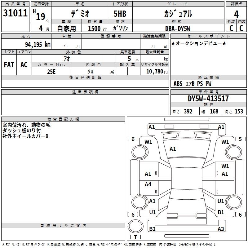 MAZDA DEMIO
