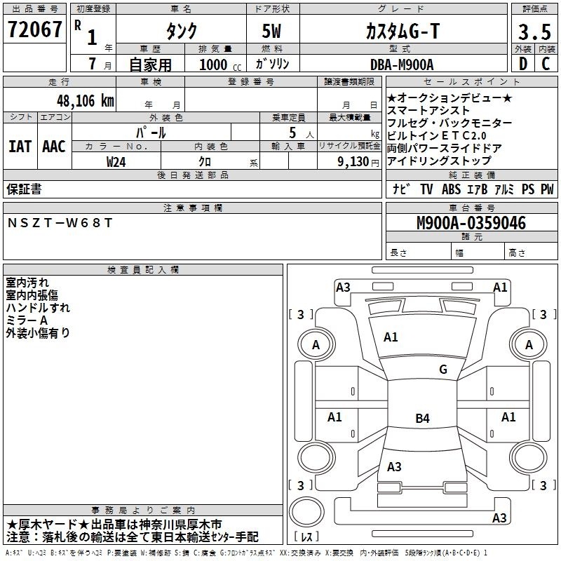 TOYOTA TANK
