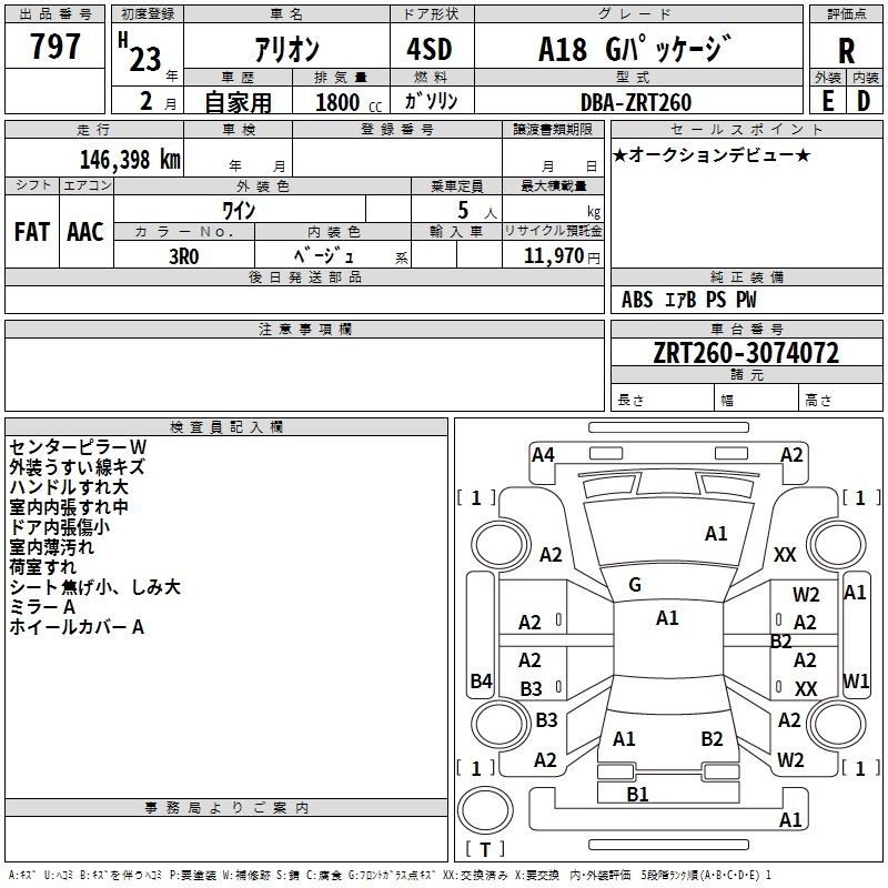 TOYOTA ALLION