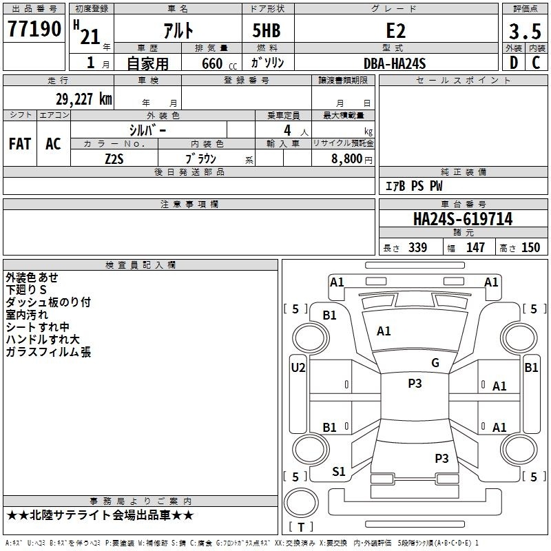 SUZUKI ALTO