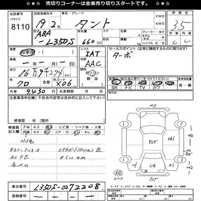 DAIHATSU TANTO