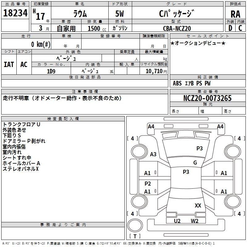 TOYOTA RAUM