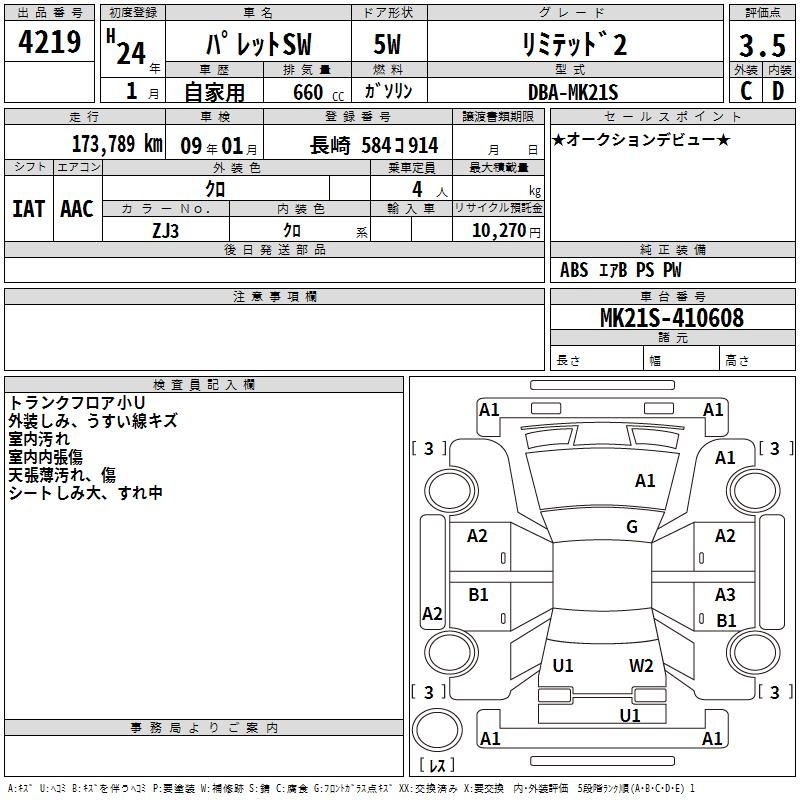 SUZUKI PALETTE