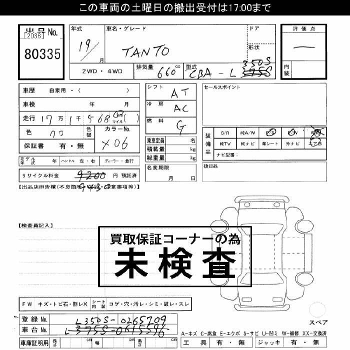 DAIHATSU TANTO