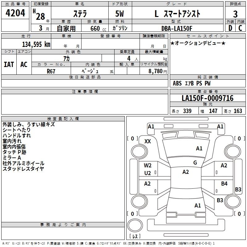 SUBARU STELLA