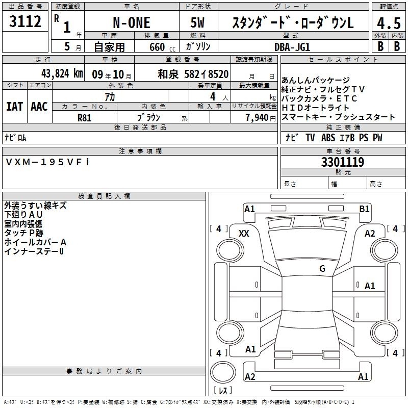 HONDA N-ONE