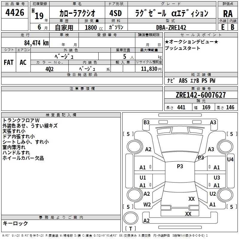 TOYOTA COROLLA AXIO