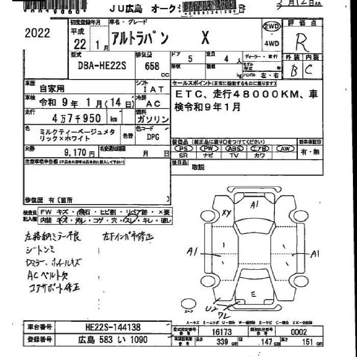 SUZUKI ALTO LAPIN