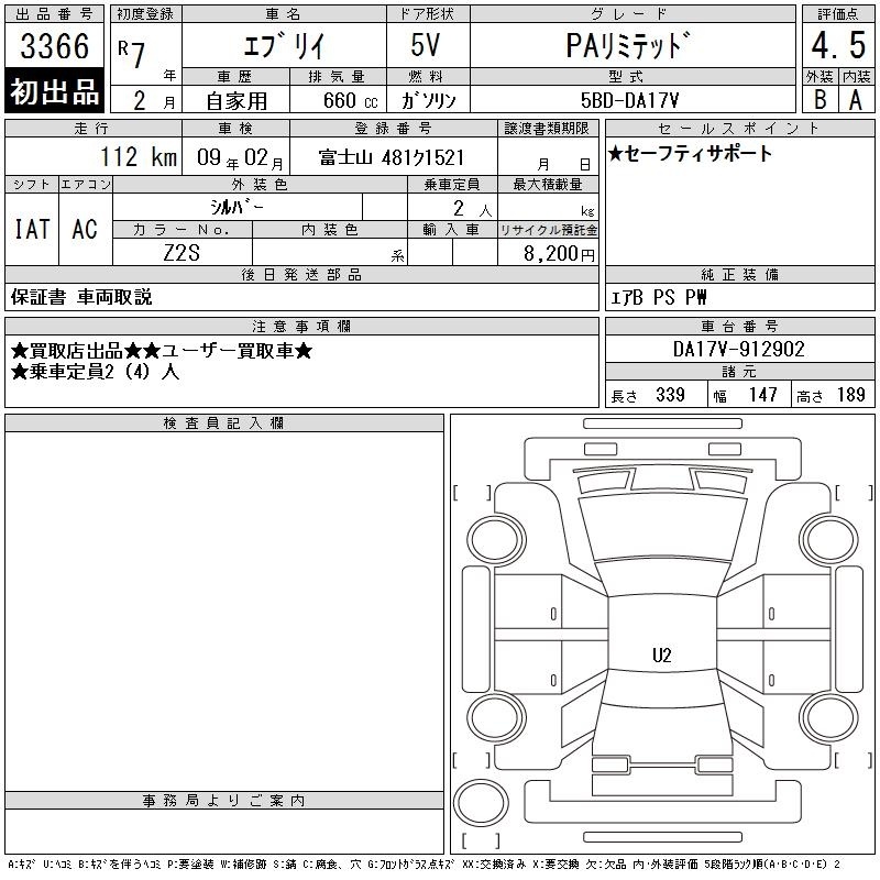 SUZUKI EVERY