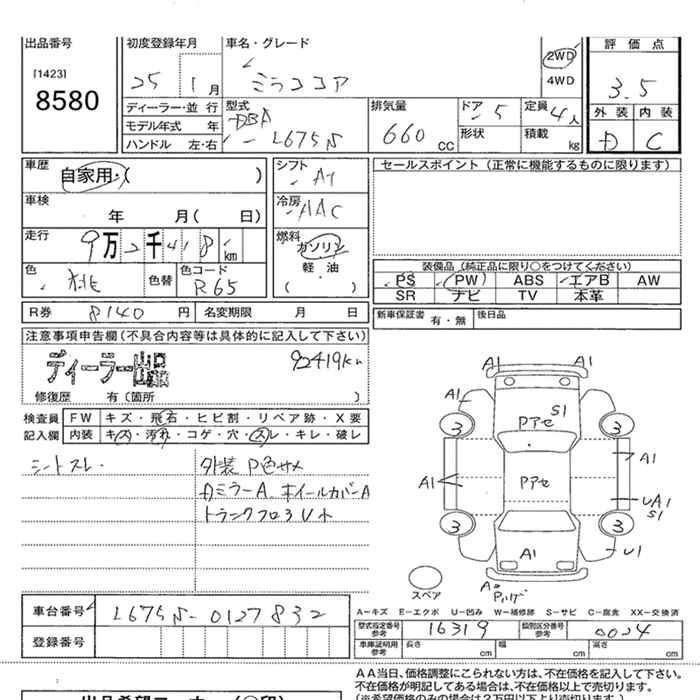DAIHATSU MIRA COCOA