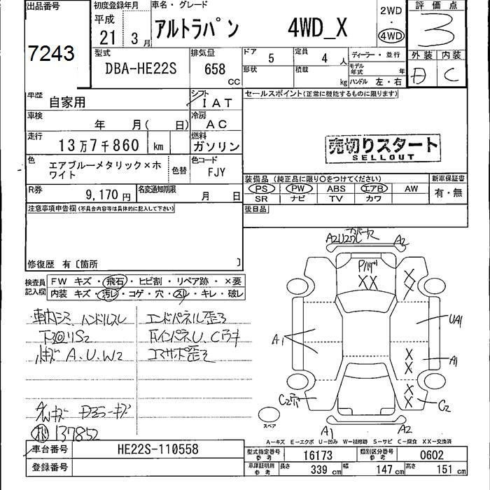 SUZUKI ALTO LAPIN