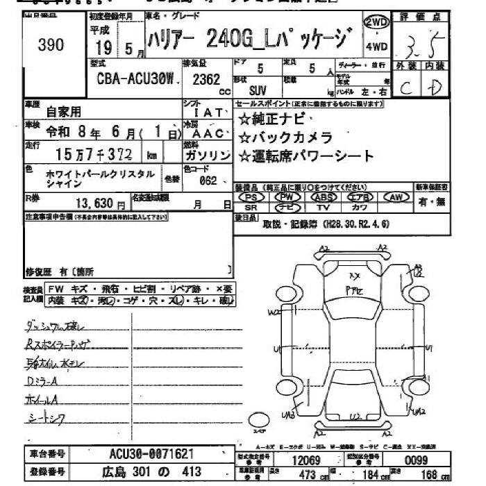 TOYOTA HARRIER