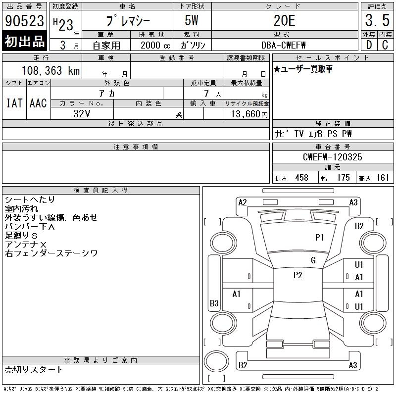 MAZDA PREMACY